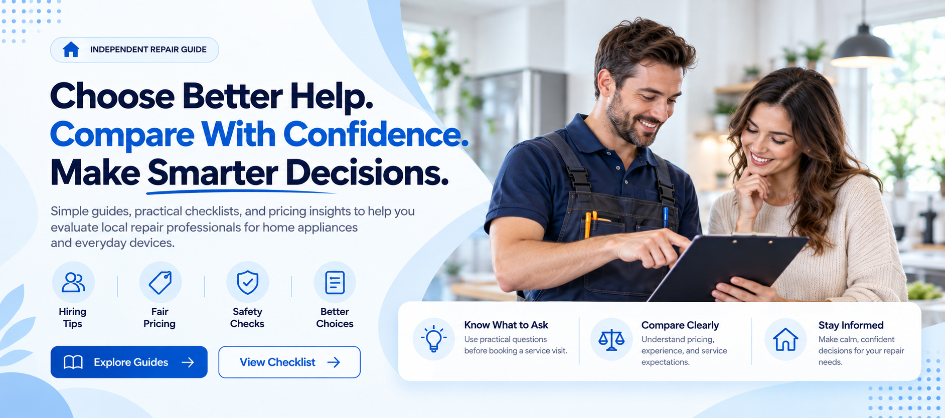 How to Find Local Repair Services Guide Banner